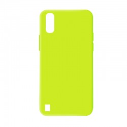 Θήκη Σιλικόνης Soft TPU Colorfull For SAMSUNG GALAXY A01 - Yellow Θήκη Σιλικόνης Soft TPU Colorfull For SAMSUNG GALAXY A01 - Yellow
