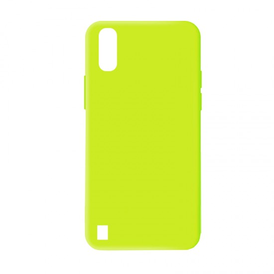 Θήκη Σιλικόνης Soft TPU Colorfull For SAMSUNG GALAXY A01 - Yellow