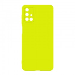 Θήκη Σιλικόνης Soft TPU Colorfull For SAMSUNG GALAXY M51 - Yellow Θήκη Σιλικόνης Soft TPU Colorfull For SAMSUNG GALAXY M51 - Yellow