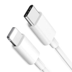 Sunpin PC-01 20W USB C to Lightning Quick Charge Fast Mobile Charging Cable - White