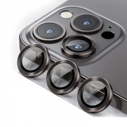 Προστασία Κάμερας Κινητών 3-σε-1 Tempered Glass for iPhone 14 Pro / 14 Pro Max Black