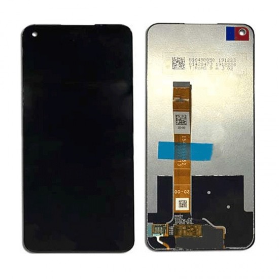 OEM Οθόνη Lcd Και Μηχανισμός Αφής Realme 7 4G/Realme 6/Oppo A92 (Amoled) - Μαύρο