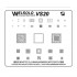 Welsolo VS20 Universal Steel Stencil For Xiaomi Redmi Note 2/3 MS8956/MT6795 CPU