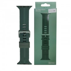 OEM Scout Silicone Strap For iWatch 42/44mm - Dark Green OEM Scout Silicone Strap For iWatch 42/44mm - Dark Green