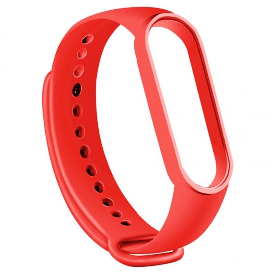 OEM Λουράκι Softband με Techonto Strap για Xiaomi Mi Band 5/6 (Red)