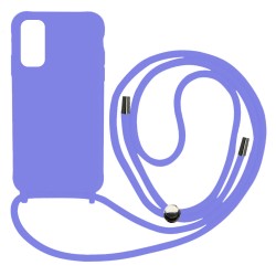 Liquid Back Cover Σιλικόνης με Κορδόνι Για (Samsung Galaxy A53 5g ) - Λίλα Liquid Back Cover Σιλικόνης με Κορδόνι Για (Samsung Galaxy A53 5g ) - Λίλα