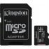 Kingston Canvas Select Plus microSDXC 64GB Class 10 U1 V10 A1 UHS-I with Adapter