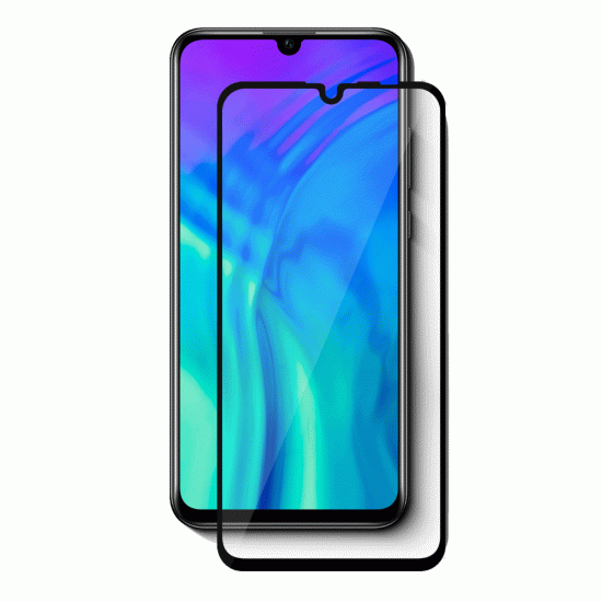 HUAWEI MATE 20 OEM Full Face & Full Glue Tempered Glass Screen Protector Black