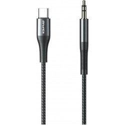 AWEI CL-116T AUX καλώδιο USB Type-C σε 3.5mm  1m - Mαύρο