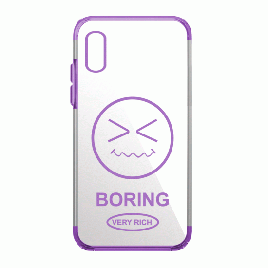 OEM Emonji Silicon Case For Samsung Galaxy A01 Core - Light Purple