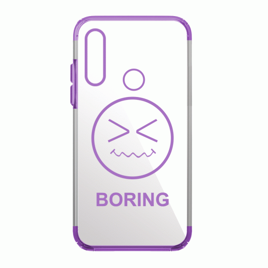 OEM Emonji Silicon Case For Huawei P Smart Pro 2019 - Light Purple